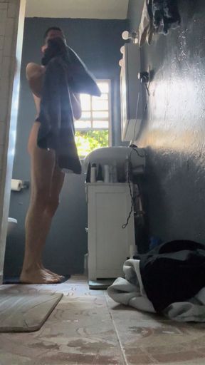 monster cock shower