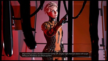 Star Pheriphery [ FUTANARI HENTAI game ] Ep.15 femboy wandering alone among BDSM latex suit futa with GIANT COCK !