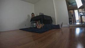 Pt 2 Christine coco makes her assistant worship under her desk and then tramples him