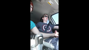 Handjob in Car