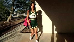 INEED2PEE Cheerleader Jade Jantzen pissing white cotton panties MP4