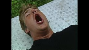 Two Amazing Young Sluts Fucked and Cummed in Mouth by Fireman with Big Cock