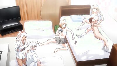 Watch as Gyaru Harem Seikatsu and her friends get naughty in an anime sex cartoon - Episode 1