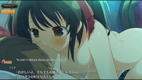 Hentai Anime Eroge Scene – Couple Engages in Steamy Subtitled Action