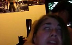 Teen fucked until eyes roll