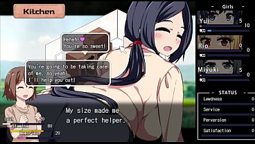 Housewife Miyuki gives handjob to her young lover