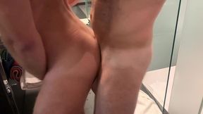 bareback with hot spanish couple part.2