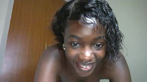 I Take a Whole Hand Inside My Wet Ebony Pussy