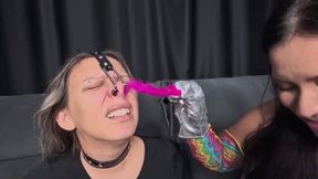 I'm going to make your nose big and huge like a feather vase. By Melissa Ramos and Pri Cam Babi part 3