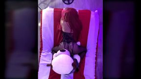 TS Angelique Monroe - A little fun with my toy dog