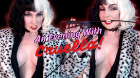 An Evening With Cruella Amber On Cam