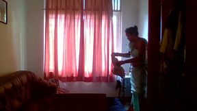 Sri Lankan Maid with Master