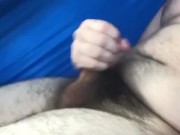 Chubby Teen Almost Caught Edging in a Hammock