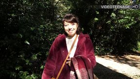 lovely 18 year french chipie does another video casting