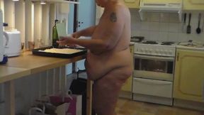 Jen is all Nude and Baking.