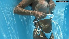 Swimming pool best milf ever Angelica naked
