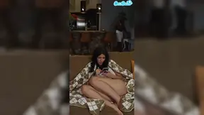 Stepdaughter rides stepdad's massive BBC and gets a creampie in return