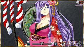 GIF 真恋姫夢想 天下統一伝 黄忠(晴着)