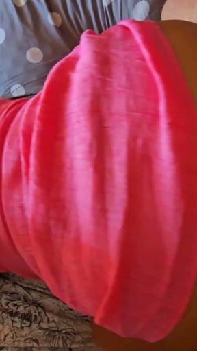 Stepmom Shows Her Pussy and Feet to Her Stepson   Clip 1