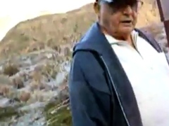 Sexy Grandpa Outside