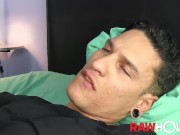 RAWHOLE Latino Jock Tito Rey Fucks Tiago Santana After BJ