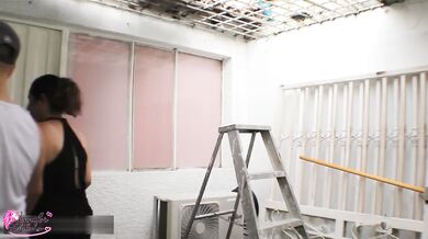 I fuck the electrician to pay him for his services and he gives me rough sex like a whore - Spanish Porn