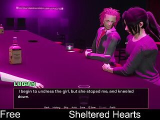 Sheltered Hearts &lpar;free game itchio&rpar; Visual Novel