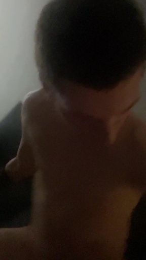 Amateur twink teases his own ass with toys