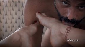 NADA COMO AGRADAR SUA MULHER FAZENDO AQUILO QUE ELA MAIS GOSTA. A MINHA AMA L&Iacute_NGUA NO GRELO - BIELLA E AQUELE M&Aacute_RIO