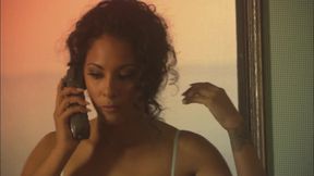 Astonishing ebony babe gets screwed outdoors