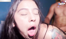 Amateur three way with my stepbrother and greatest patron - plumper - 1win - super hot hard-core porn!