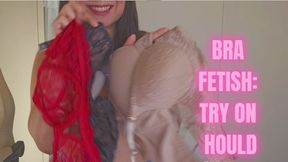 bra fetish: try on hould