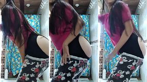 porn actress touches her tasty pussy