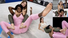 Zura vs Paris Love – Ring Domination Grappling Match - 1080p