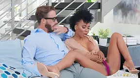 Demi Sutra And Lucas Frost - To Save Her Marriage, Black Goddess Gets To Fuck Lucas