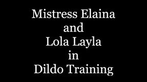 Dildo Training for Lola Layla