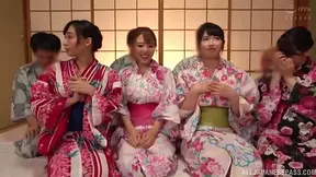 Lucky Guy Plunges His Cock into Tight Pussies of Multiple Japanese Girls