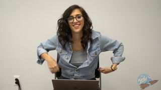 Porn Star April O'Neil Watches Her Own Porn