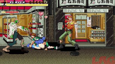 Jill gets railed hard in the streets of Ryona