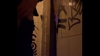 Spyed while pissing in the toilets bar...