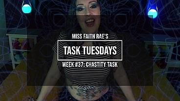 An Artsy Task for Unworthy Cocks - Miss Faith Rae's Femdom Audio Creative Chastity Instructions - HD 1080p MP4