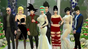 Bulmas Honeymoon Heat Ignites Forbidden Desires in Steamy Saiyan Tryst