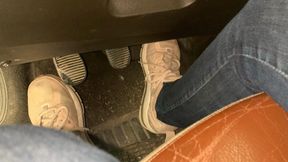 The Way She Presses the Pedal Changes Everything — Pink Nike POV