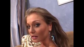 Wonderful Sensual Busty Blonde MILF Masturbates Her Hairy Pussy
