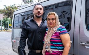 Fat Granny Ass Gets Destroyed in Driving Bus