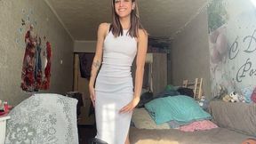 Hot White Dress