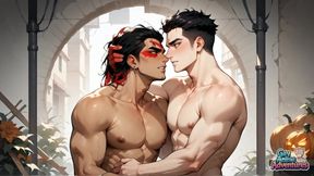 Pumpkin Butt Split: Warehouse Muscle Glory