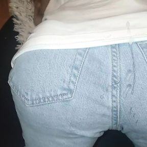 jerk to a tiny jeans ass