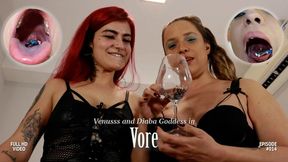 Prey to two sexy and voracious giants! Vore Fetish (FULL HD VIDEO)