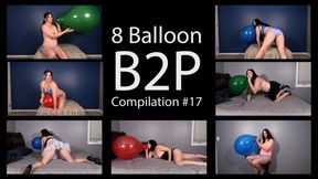 8 Balloon Blow2Pop Compilation #17 - Kylie Jacobs - MP4 1080p HD